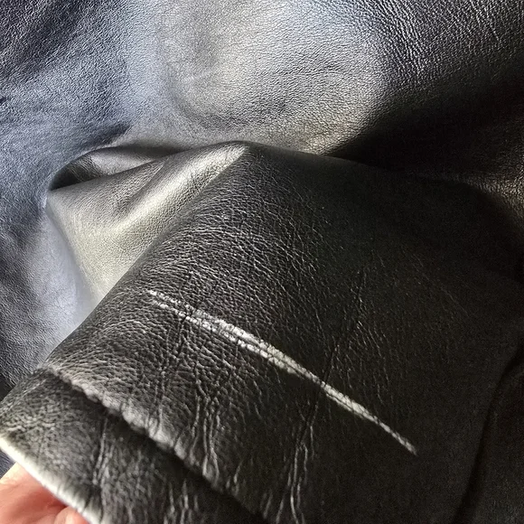 Vintage Golden Boy Leather Jacket 80s-90s Punk Mens - Picture 13 of 16